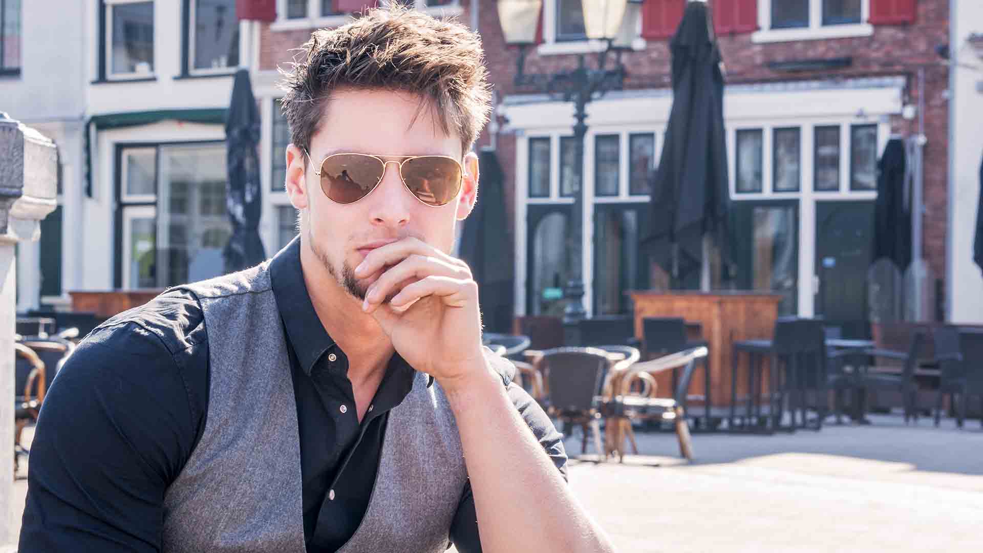 aviator large metal