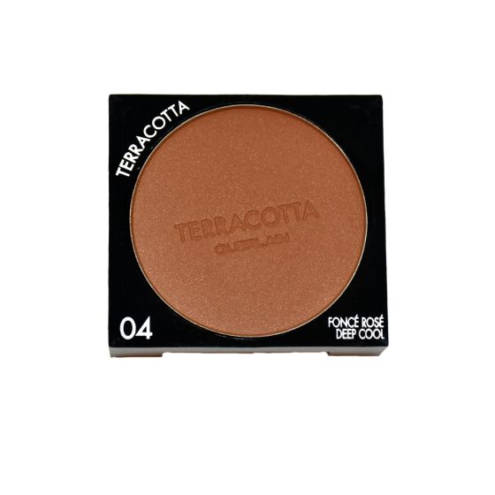 Terra Guerlain Terracotta la Poudre Bronzante 04 Fonce' Rose' Deep Cool 6g TESTER
