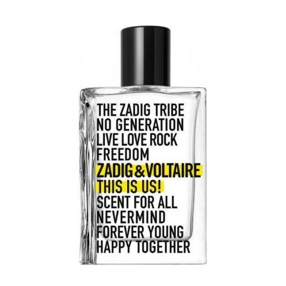 Zadig & Voltaire This is Us! Unisex EDT 100ml TESTER