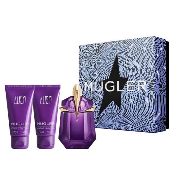 Set Mugler Alien Donna EDP 30ml + Body Lotion 50ml + Latte Doccia 50ml
