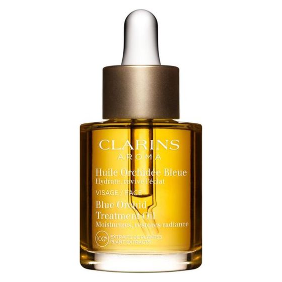 Olio Viso Clarins Huile Orchidee Bleue Hydrate Ravive L'Éclat 30ml TESTER