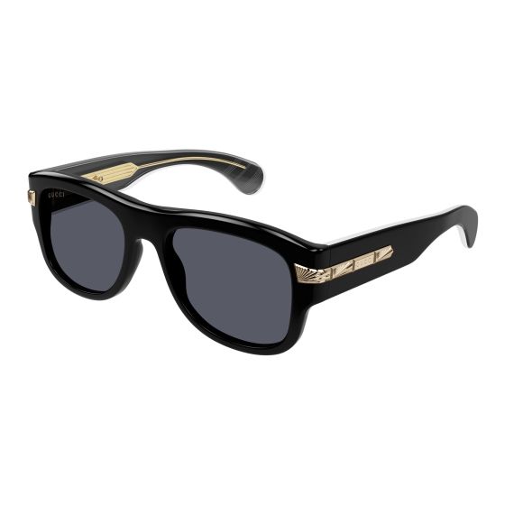 Occhiali Gucci GG1517S 001-BLACK-BLACK-GREY 54/19/145