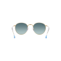 Occhiali Ray Ban RB 3447 001/3M 50/21/145 ROUND METAL