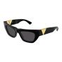 Occhiali Bottega Veneta BV1177S 001-BLACK-BLACK-GREY 52/17/130