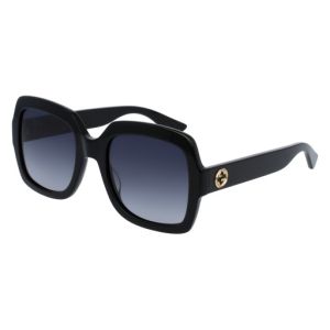 Occhiali Gucci GG0036S 001-BLACK-BLACK-GREY 54/22/140